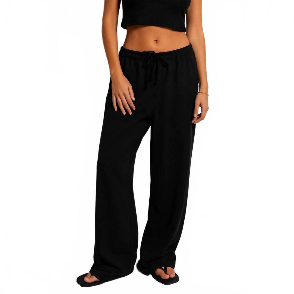 NEW PERFECTWHITETEE lorana drawstring pants in black